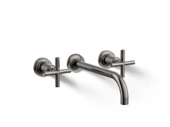 Wall-mount bathroom sink faucet trim with Cross handles, 1.2 gpm^Kohler Discount