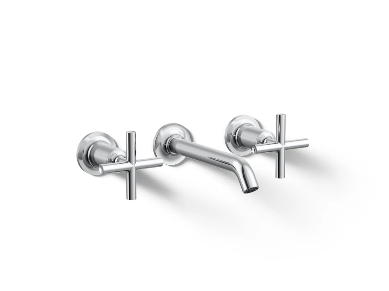 Wall-mount bathroom sink faucet trim with Cross handles, 1.2 gpm^Kohler Online