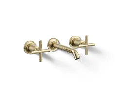 Wall-mount bathroom sink faucet trim with Cross handles, 1.2 gpm^Kohler Online