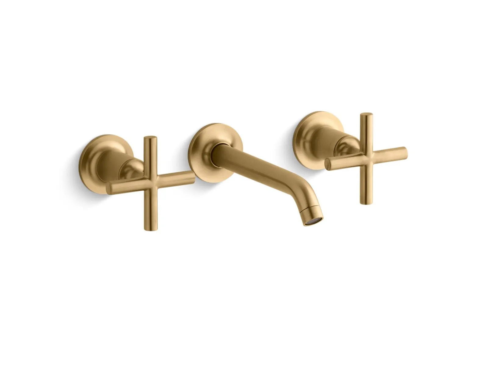 Wall-mount bathroom sink faucet trim with Cross handles, 1.2 gpm^Kohler Online