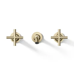 Wall-mount bathroom sink faucet trim with Cross handles, 1.2 gpm^Kohler Online
