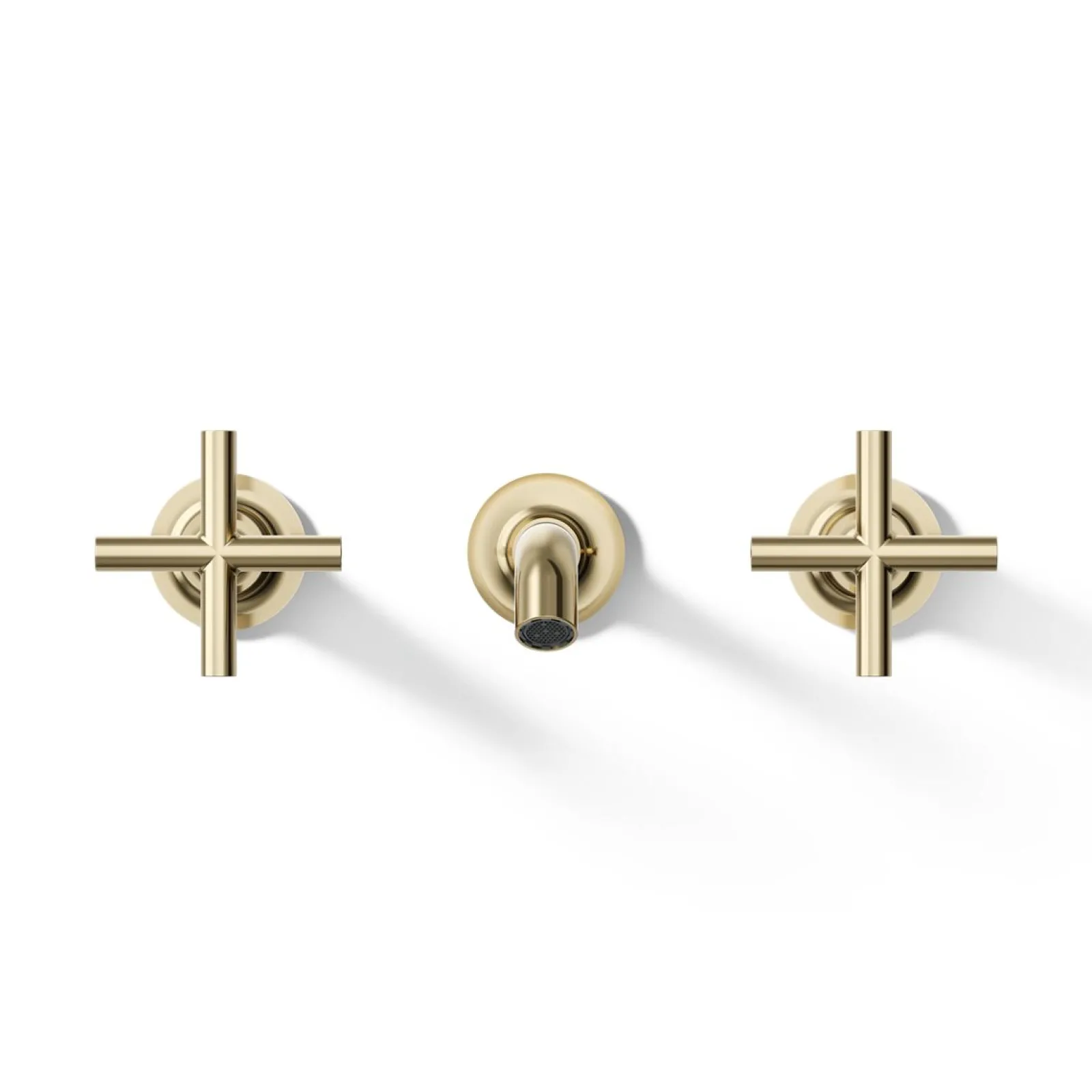 Wall-mount bathroom sink faucet trim with Cross handles, 1.2 gpm^Kohler Online