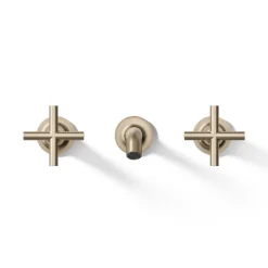 Wall-mount bathroom sink faucet trim with Cross handles, 1.2 gpm^Kohler Online