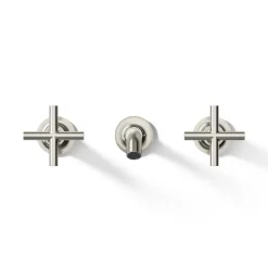 Wall-mount bathroom sink faucet trim with Cross handles, 1.2 gpm^Kohler Online