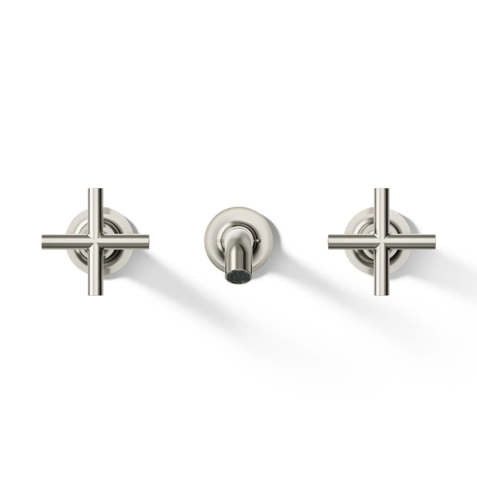 Wall-mount bathroom sink faucet trim with Cross handles, 1.2 gpm^Kohler Online
