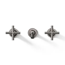 Wall-mount bathroom sink faucet trim with Cross handles, 1.2 gpm^Kohler Online