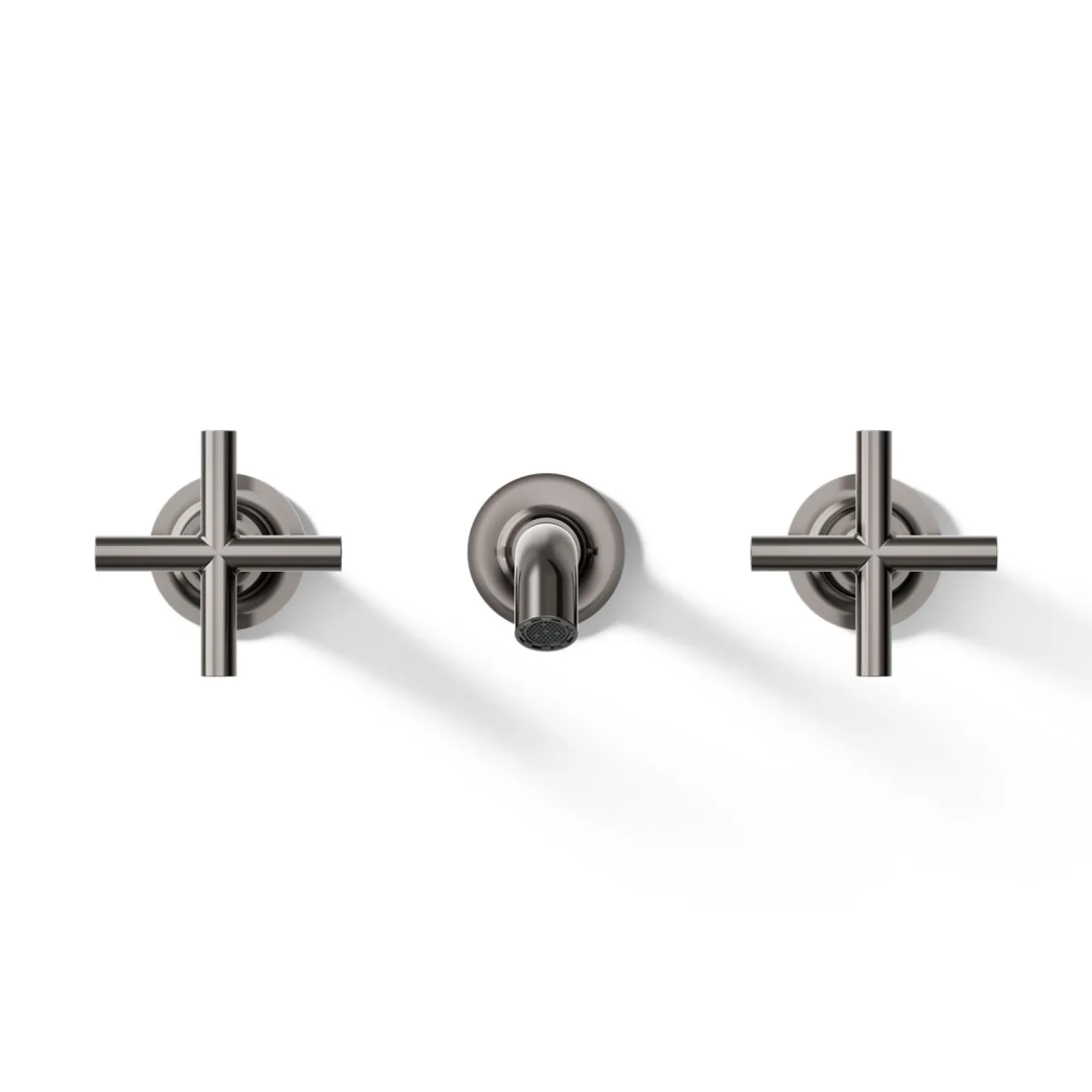 Wall-mount bathroom sink faucet trim with Cross handles, 1.2 gpm^Kohler Online