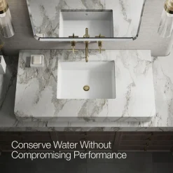 Wall-mount bathroom sink faucet trim with Cross handles, 1.2 gpm^Kohler Online