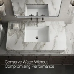 Wall-mount bathroom sink faucet trim with Cross handles, 1.2 gpm^Kohler Online
