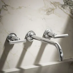 Wall-mount bathroom sink faucet trim with Lever handles, 1.2 gpm^Kohler Clearance