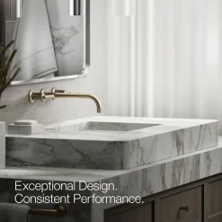 Wall-mount bathroom sink faucet trim with Lever handles, 1.2 gpm^Kohler Clearance
