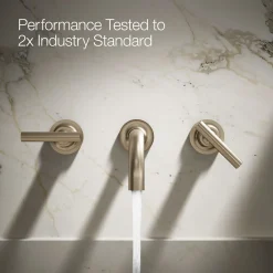 Wall-mount bathroom sink faucet trim with Lever handles, 1.2 gpm^Kohler Clearance