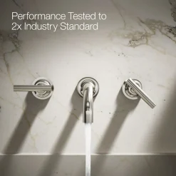 Wall-mount bathroom sink faucet trim with Lever handles, 1.2 gpm^Kohler Clearance