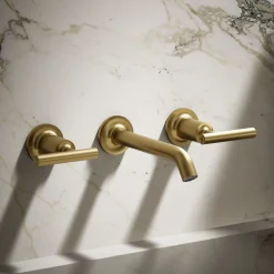 Wall-mount bathroom sink faucet trim with Lever handles, 1.2 gpm^Kohler Outlet