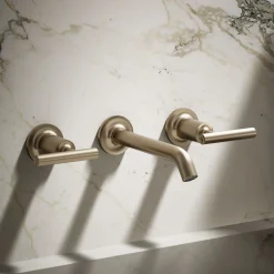 Wall-mount bathroom sink faucet trim with Lever handles, 1.2 gpm^Kohler Outlet