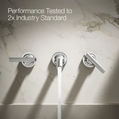 Wall-mount bathroom sink faucet trim with Lever handles, 1.2 gpm^Kohler Outlet