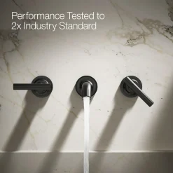 Wall-mount bathroom sink faucet trim with Lever handles, 1.2 gpm^Kohler Outlet