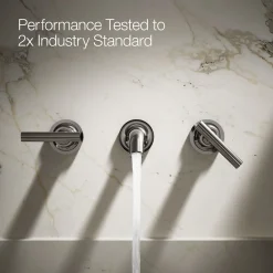 Wall-mount bathroom sink faucet trim with Lever handles, 1.2 gpm^Kohler Outlet