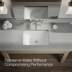 Wall-mount bathroom sink faucet trim, 1.2 gpm^Kohler Best
