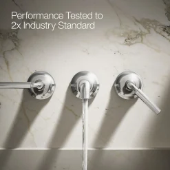 Wall-mount bathroom sink faucet trim, 1.2 gpm^Kohler Best