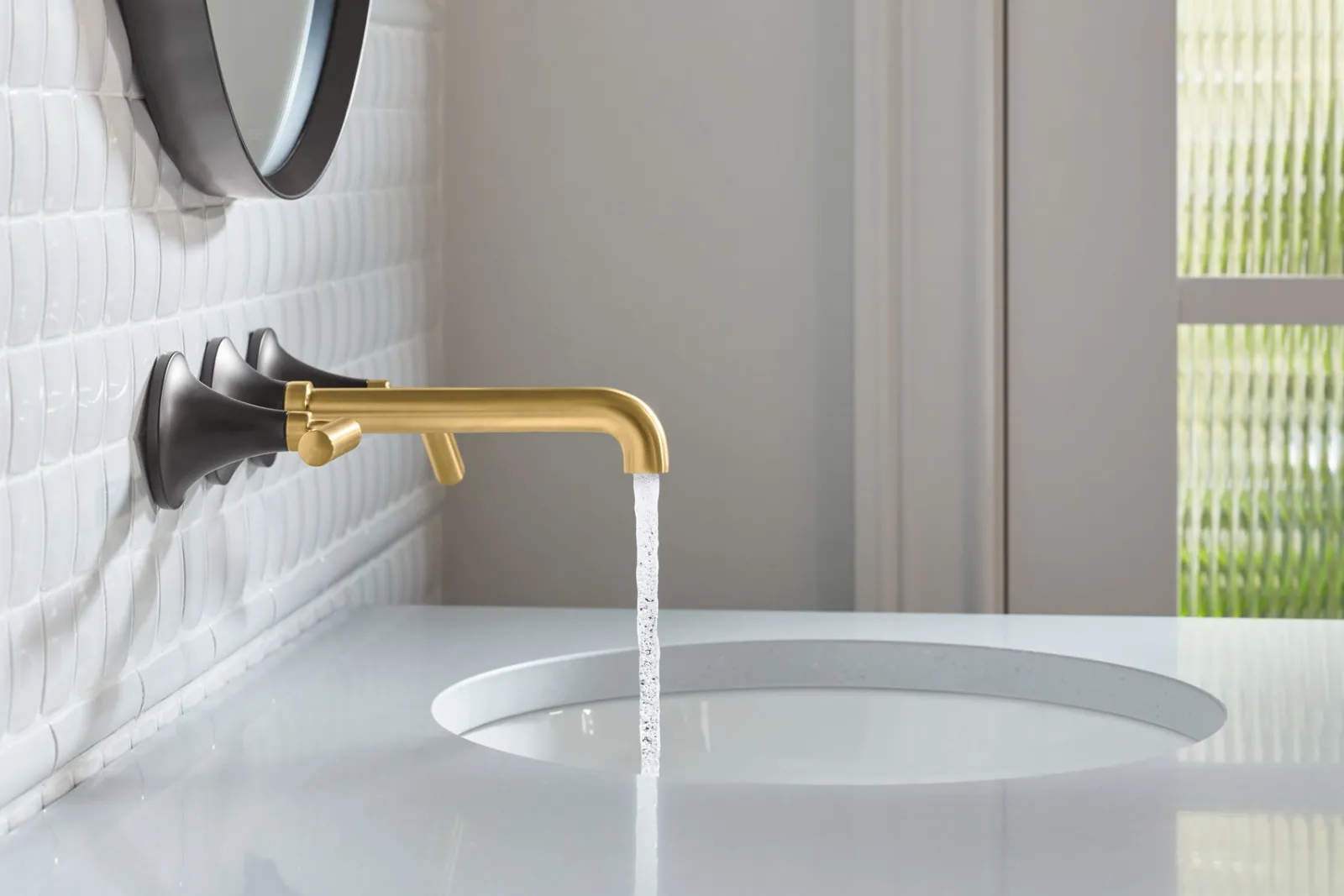 Wall-mount bathroom sink faucet trim, 1.2 gpm^Kohler Best