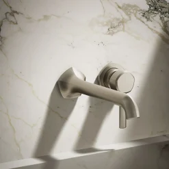 Wall-mount bathroom sink faucet spout with Straight design, 1.2 gpm^Kohler Clearance