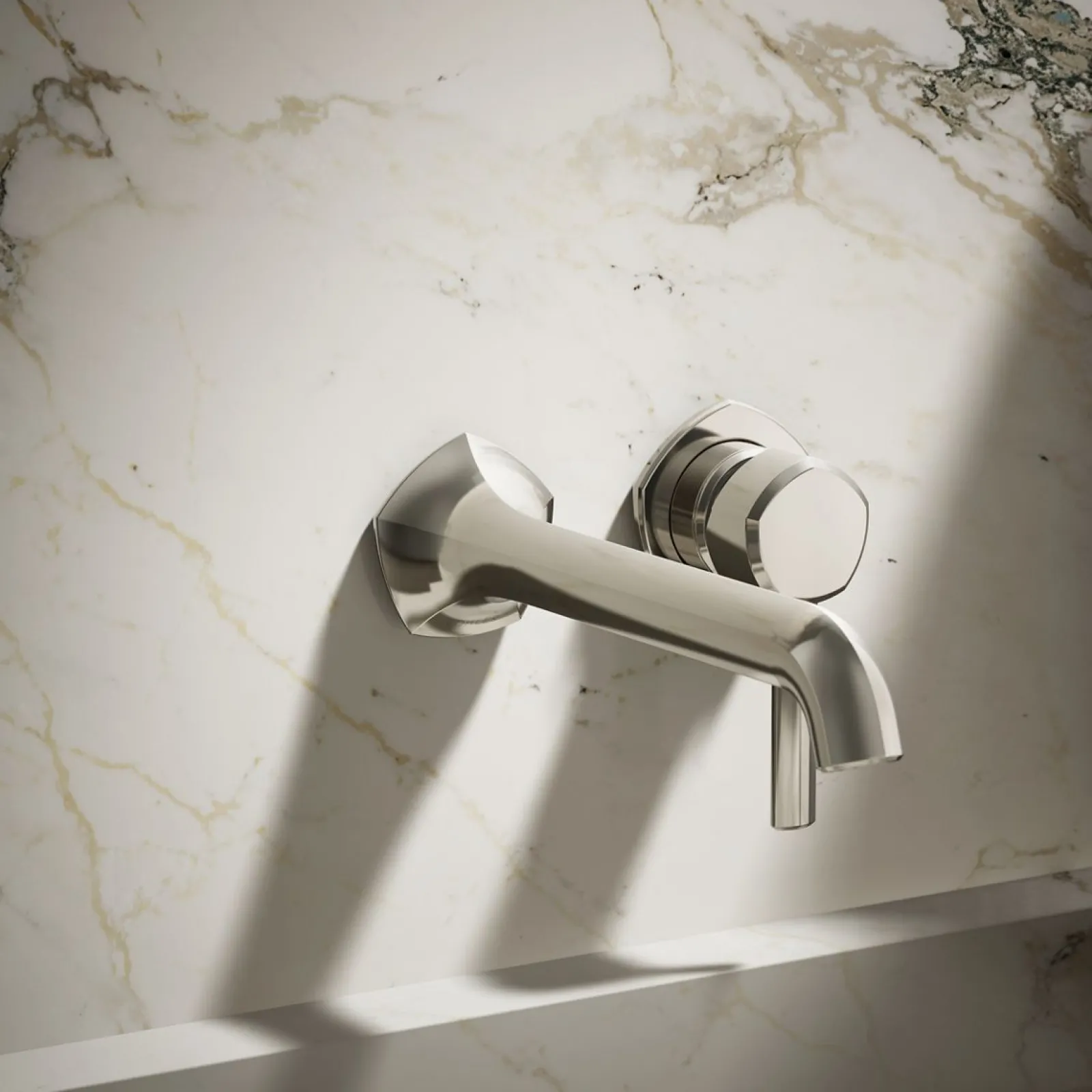 Wall-mount bathroom sink faucet spout with Straight design, 1.2 gpm^Kohler Clearance