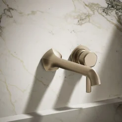 Wall-mount bathroom sink faucet spout with Straight design, 1.2 gpm^Kohler Clearance