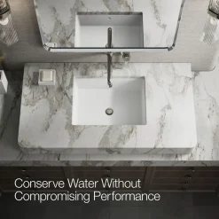 Wall-mount bathroom sink faucet spout with Straight design, 1.2 gpm^Kohler Clearance