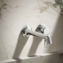 Wall-mount bathroom sink faucet spout with Straight design, 1.2 gpm^Kohler Clearance