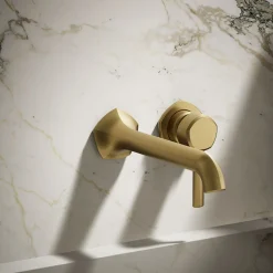 Wall-mount bathroom sink faucet spout with Straight design, 1.2 gpm^Kohler Clearance