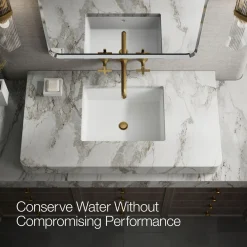 Wall-mount bathroom sink faucet Cross handle trim, 1.2 gpm^Kohler Online