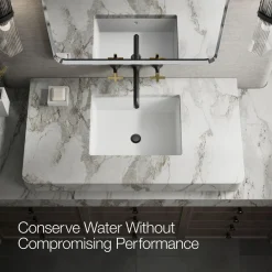 Wall-mount bathroom sink faucet Cross handle trim, 1.2 gpm^Kohler Online