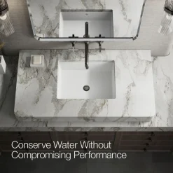 Wall-mount bathroom sink faucet Cross handle trim, 1.2 gpm^Kohler Online