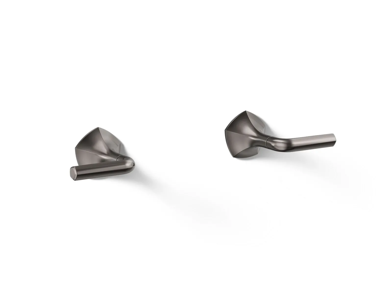 Wall-mount bathroom sink faucet Lever handle trim, 1.2 gpm^Kohler Hot