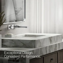 Wall-mount bathroom sink faucet trim, 1.2 gpm^Kohler Clearance