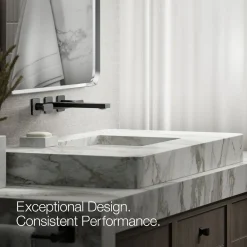 Wall-mount bathroom sink faucet trim, 1.2 gpm^Kohler Clearance