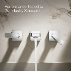 Wall-mount bathroom sink faucet trim, 1.2 gpm^Kohler Clearance
