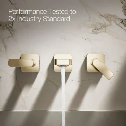 Wall-mount bathroom sink faucet trim, 1.2 gpm^Kohler Clearance