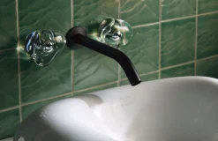 Wall-mount bathroom sink faucet handle trim^Kohler Online