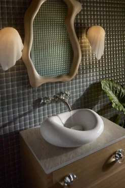 Wall-mount bathroom sink faucet handle trim^Kohler Online