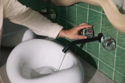 Wall-mount bathroom sink faucet handle trim^Kohler Online