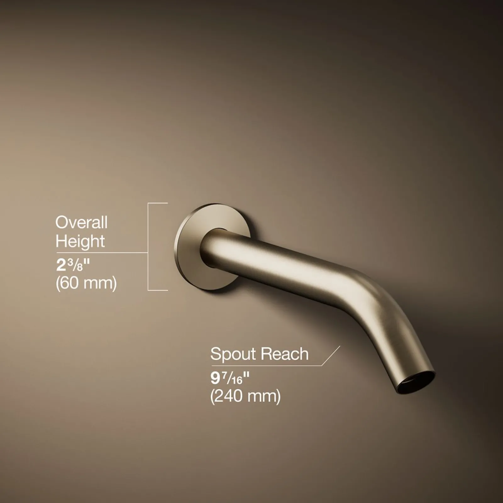Wall-mount bath spout^Kohler Clearance