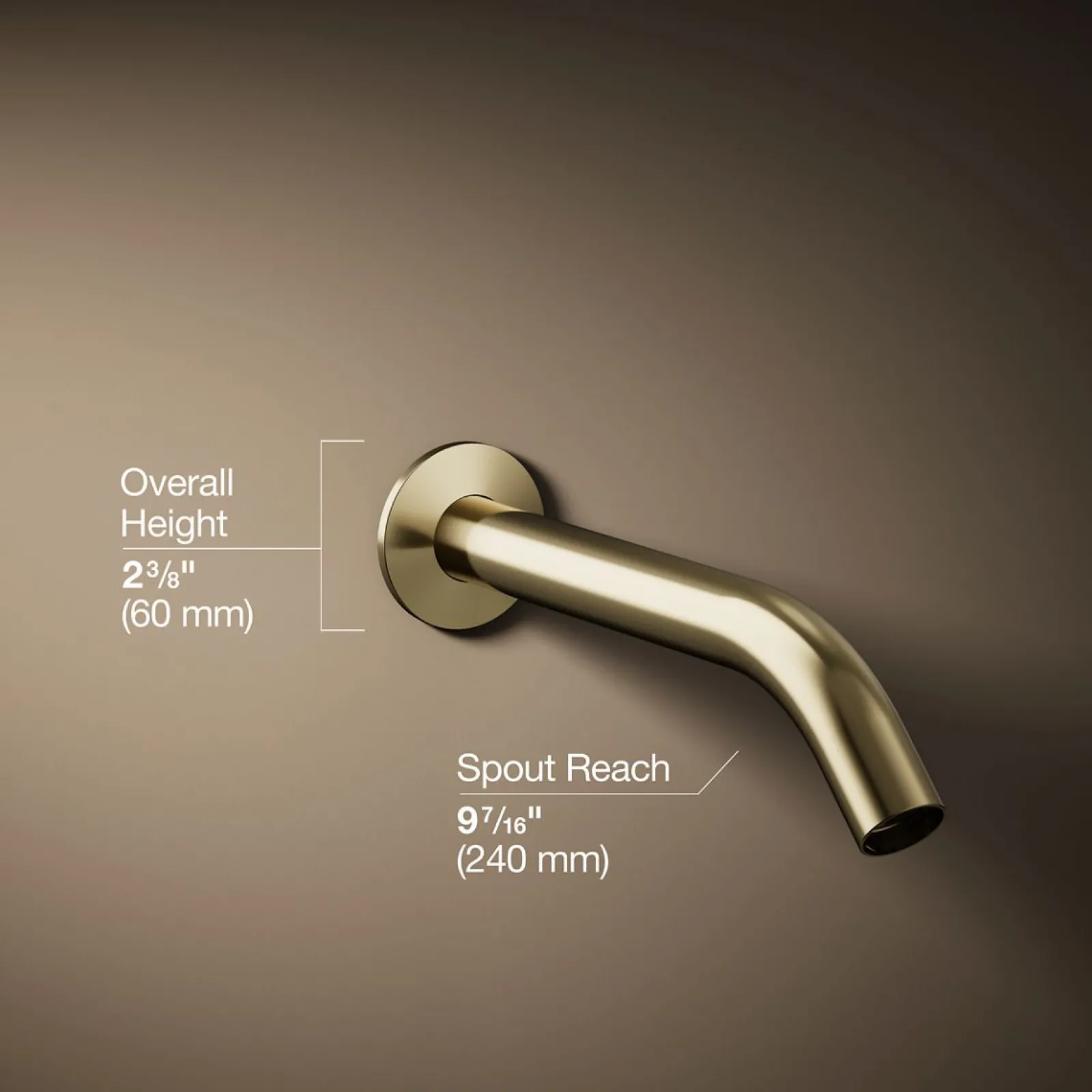 Wall-mount bath spout^Kohler Clearance