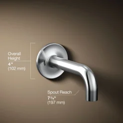 Wall-mount bath spout^Kohler