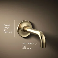 Wall-mount bath spout^Kohler