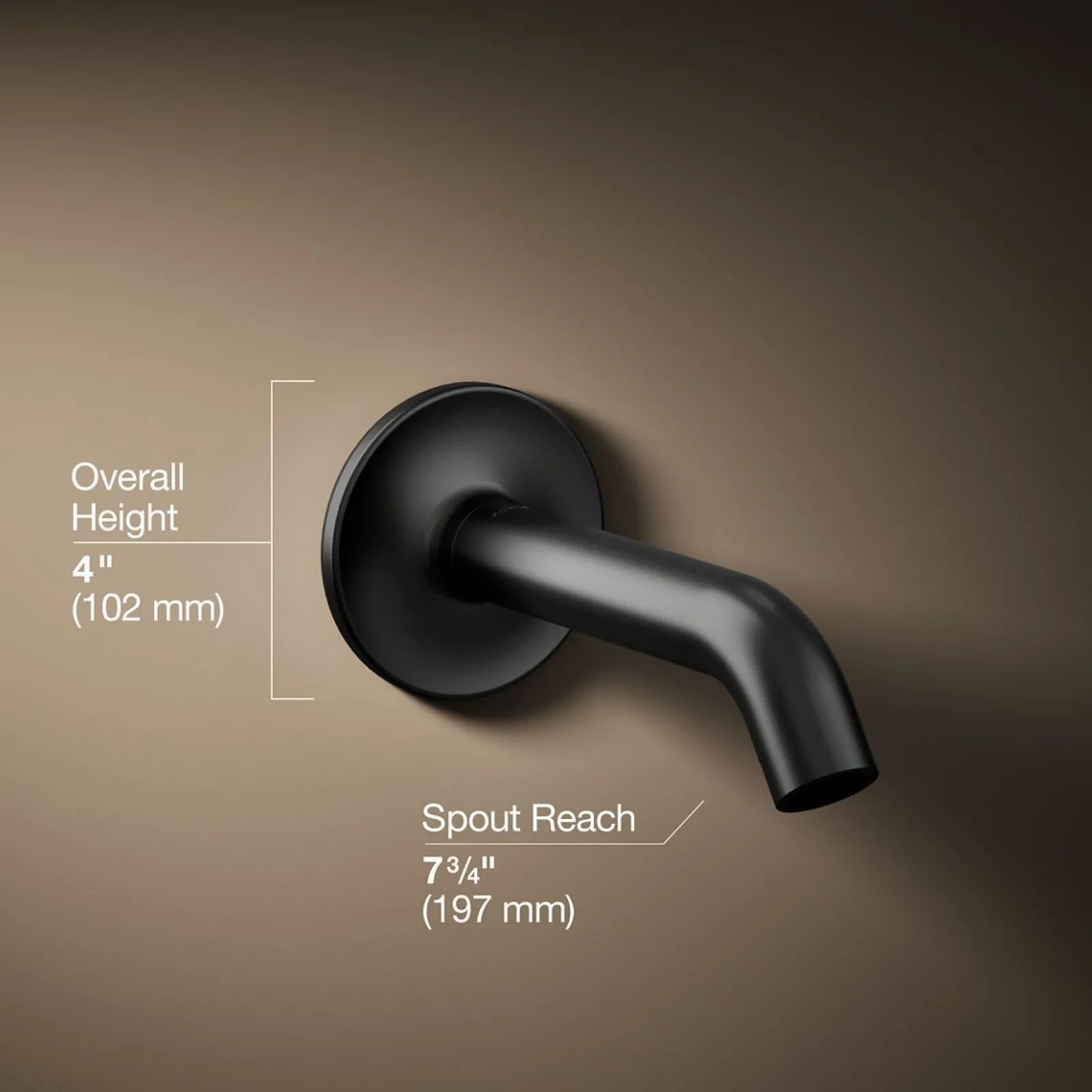Wall-mount bath spout^Kohler Clearance