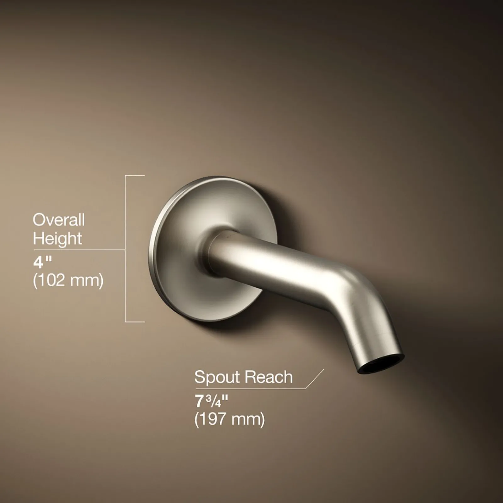 Wall-mount bath spout^Kohler Clearance