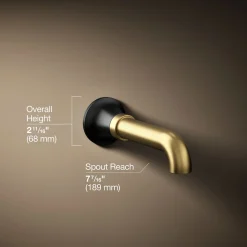 Wall-mount bath spout^Kohler Hot