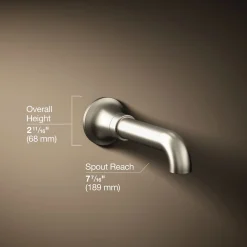 Wall-mount bath spout^Kohler Hot